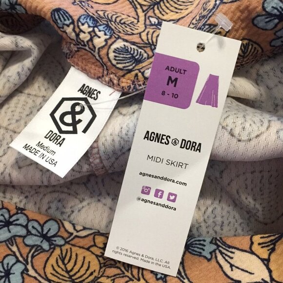 M Agnes & Dora Midi Skirt G01 4739 - Picture 5 of 6